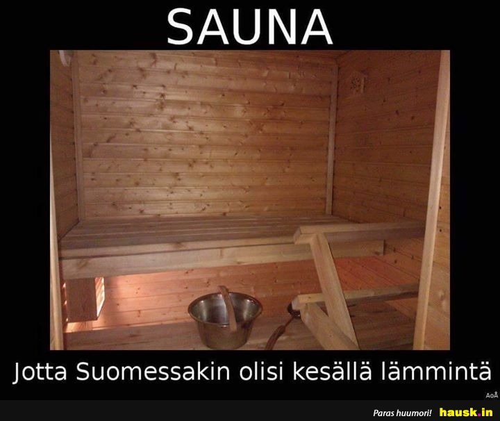 Tutustu 68+ imagen sauna huumori